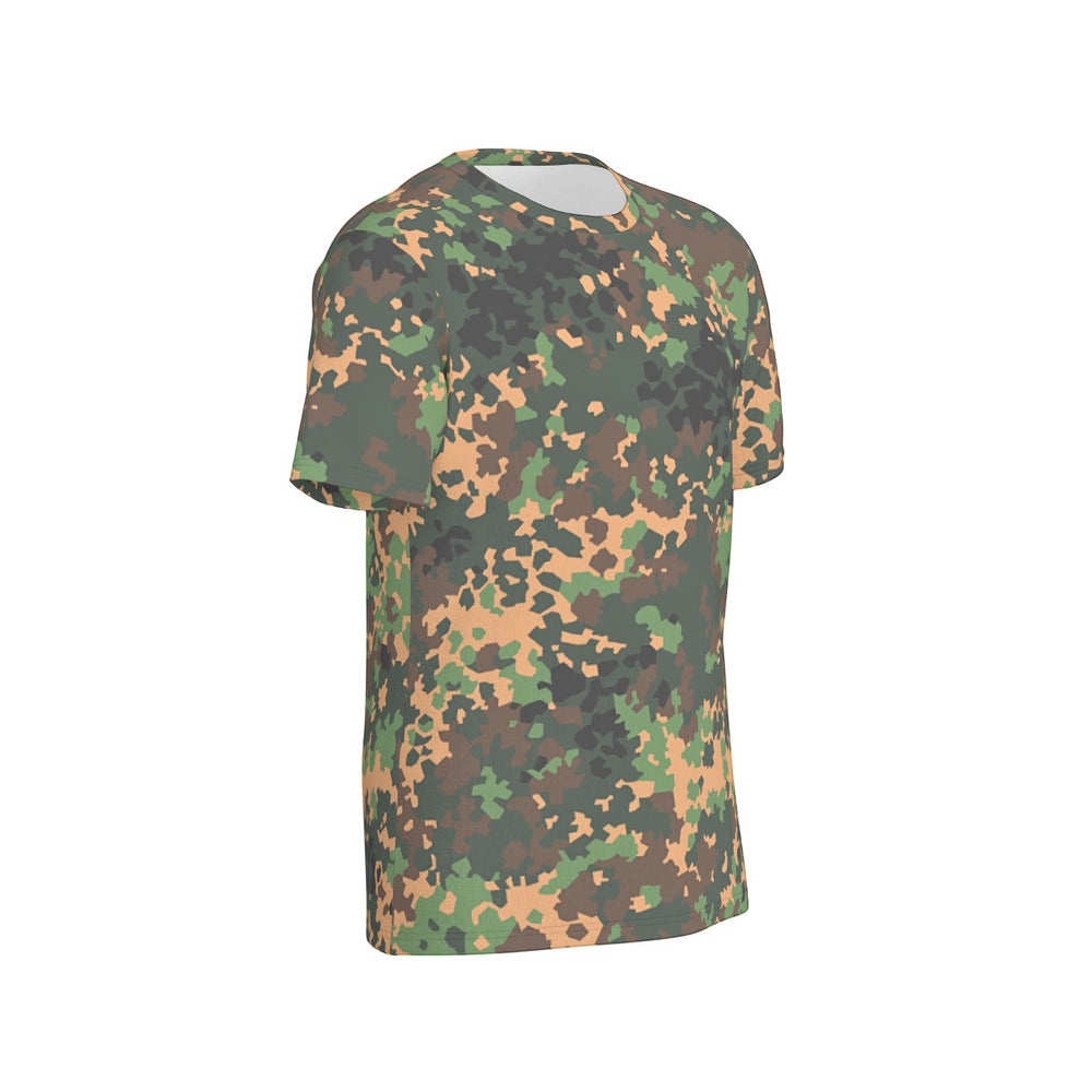 Russian Izlom Camo Men's O-Neck T-Shirt | 190GSM Cotton