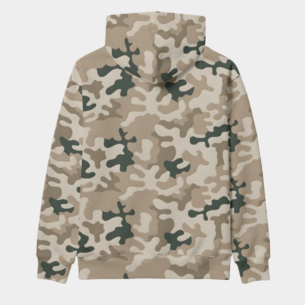 Polish WZ. 2000 Pustynna Camo Men's Thicken Pullover Hoodie