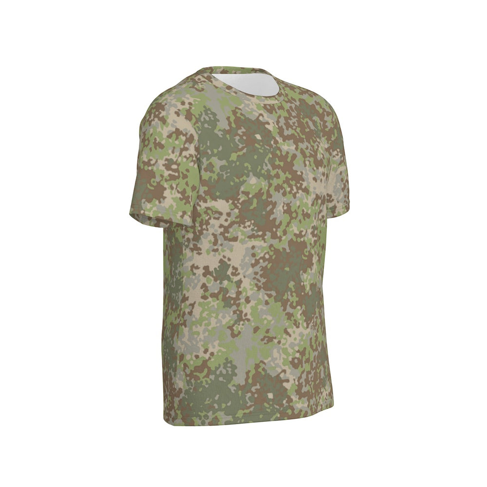 German Multitarn Camo Men's O-Neck T-Shirt | 190GSM Cotton
