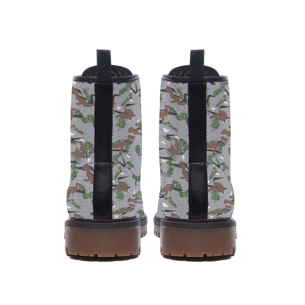 Serbian M-MDU-03 Camo Men's Martin Short Boots