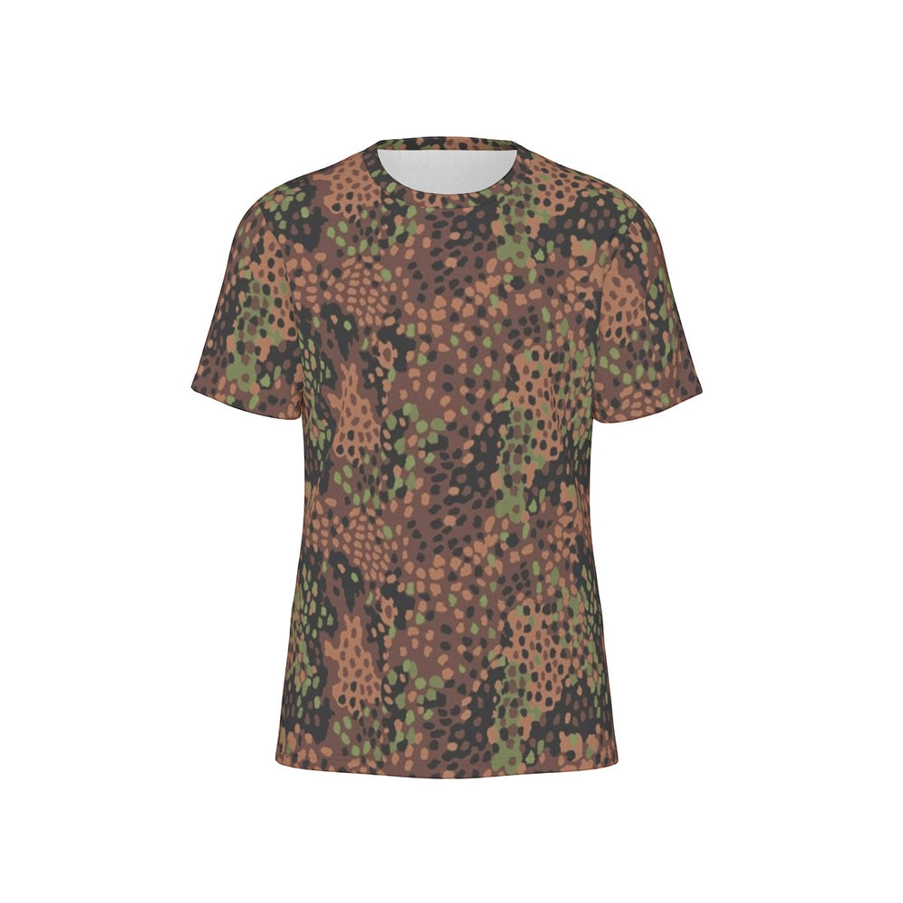 German Erbsenmuster Camo Men's O-Neck T-Shirt | 190GSM Cotton