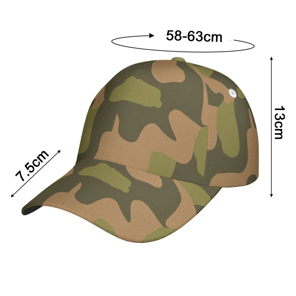 Norwegian M98 Woodland Camo Cap With Box
