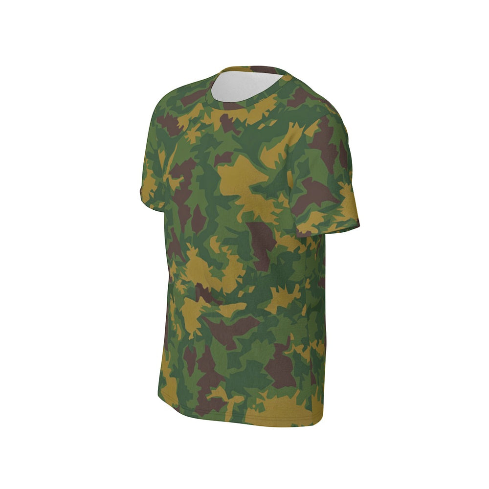 Hungarian Leaf Camo Men's O-Neck T-Shirt | 190GSM Cotton