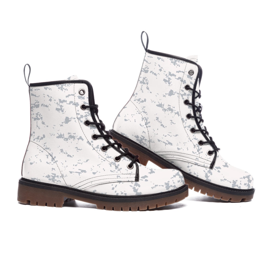 Estonian ESTDCU-M06 Snow Camo Men's Martin Short Boots