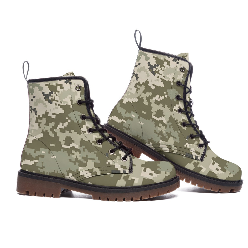 Ukrainian MM14 Camo Men's Martin Short Boots