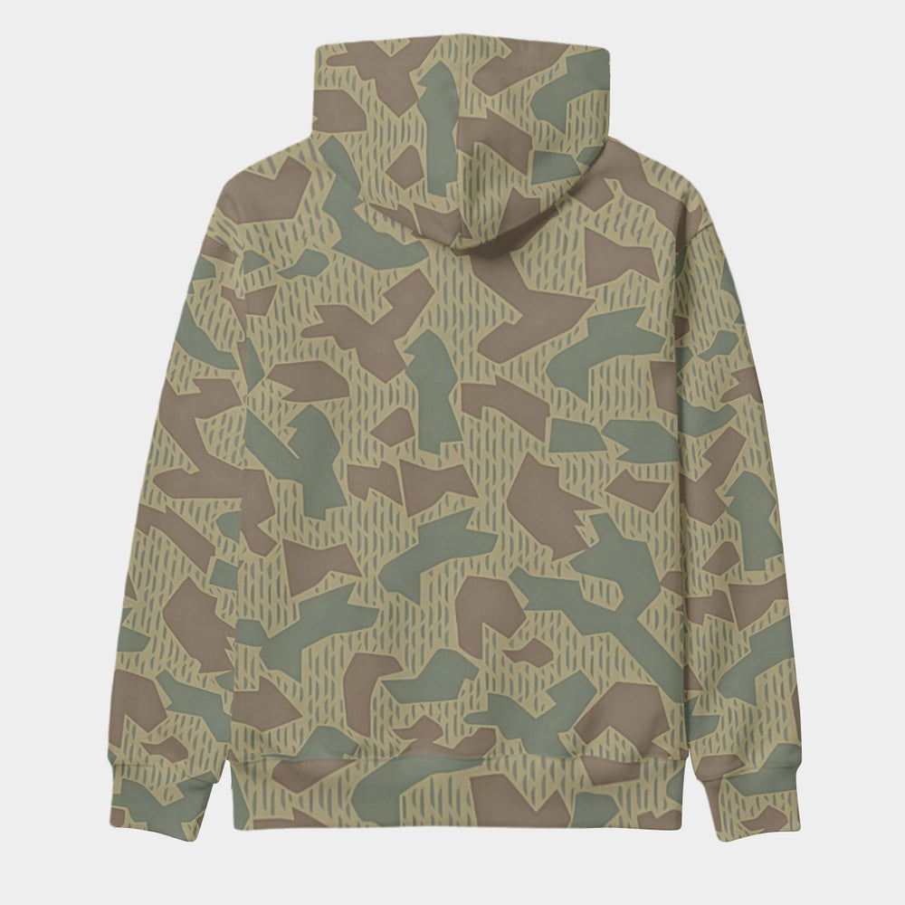 Bulgarian 1979 Splinter Camo Men's Thicken Pullover Hoodie