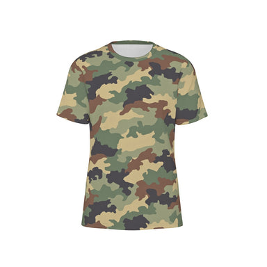 Serbian M-MDU-02 Camo Men's O-Neck T-Shirt | 190GSM Cotton - Equippage.com