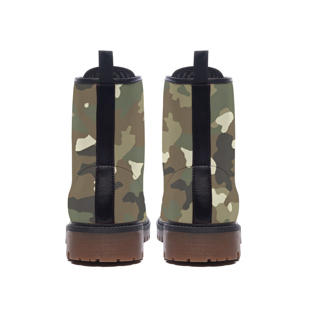 Romanian M2017 Army Camo Men's Martin Short Boots