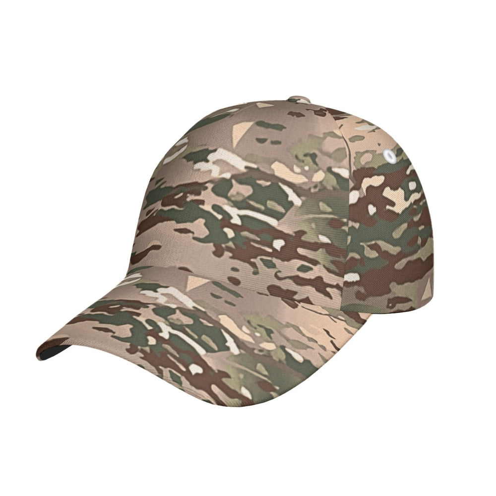 French BME Camo All-Over Print Peaked Cap With Box