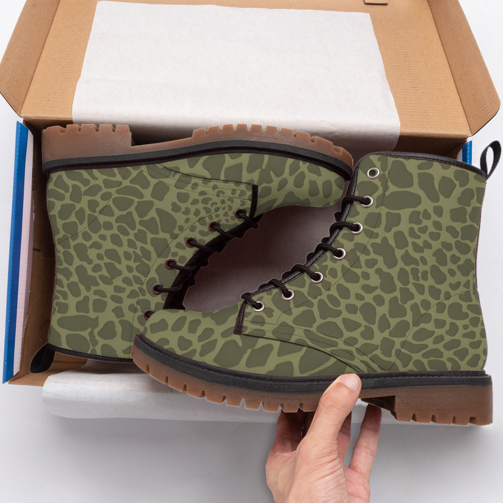 Polish WZ. 89 Puma Camo Men's Martin Short Boots