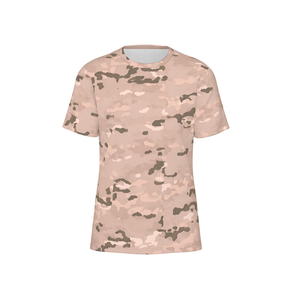 Spanish M09 Arido Camo Men's O-Neck T-Shirt | 190GSM Cotton