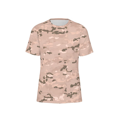 Spanish M09 Arido Camo Men's O-Neck T-Shirt | 190GSM Cotton - Equippage.com