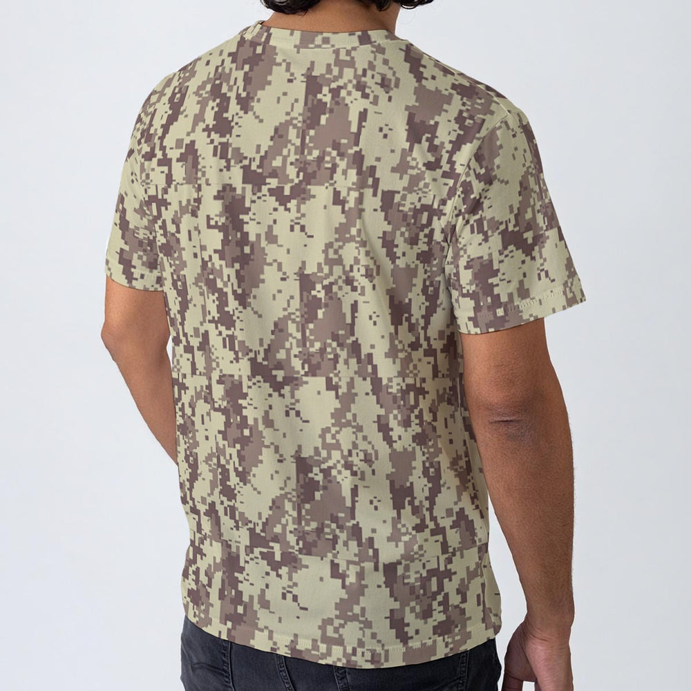 Estonian ESTDCU-M06 Desert Camo Men's O-Neck T-Shirt | 190GSM Cotton