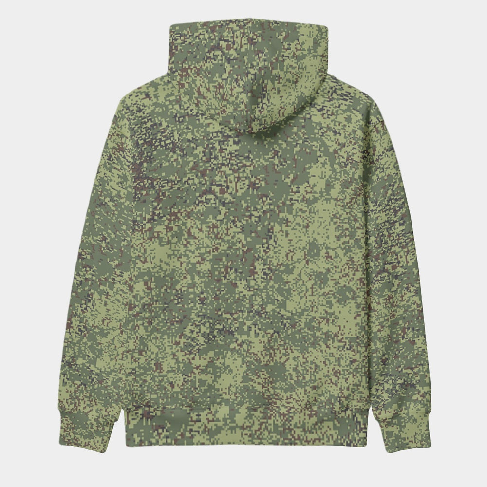 Russian EMR Camo Men's Thicken Pullover Hoodie