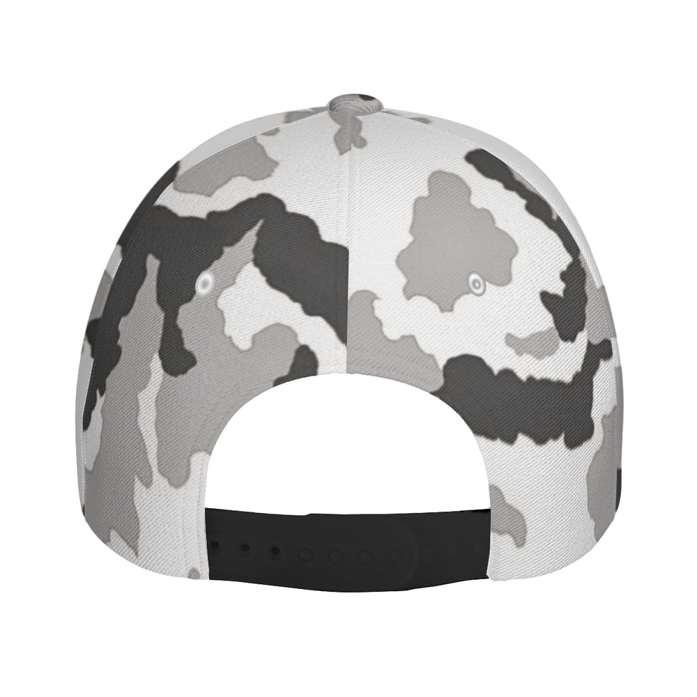 Irish DPM Winter Camo All-Over Print Peaked Cap With Box