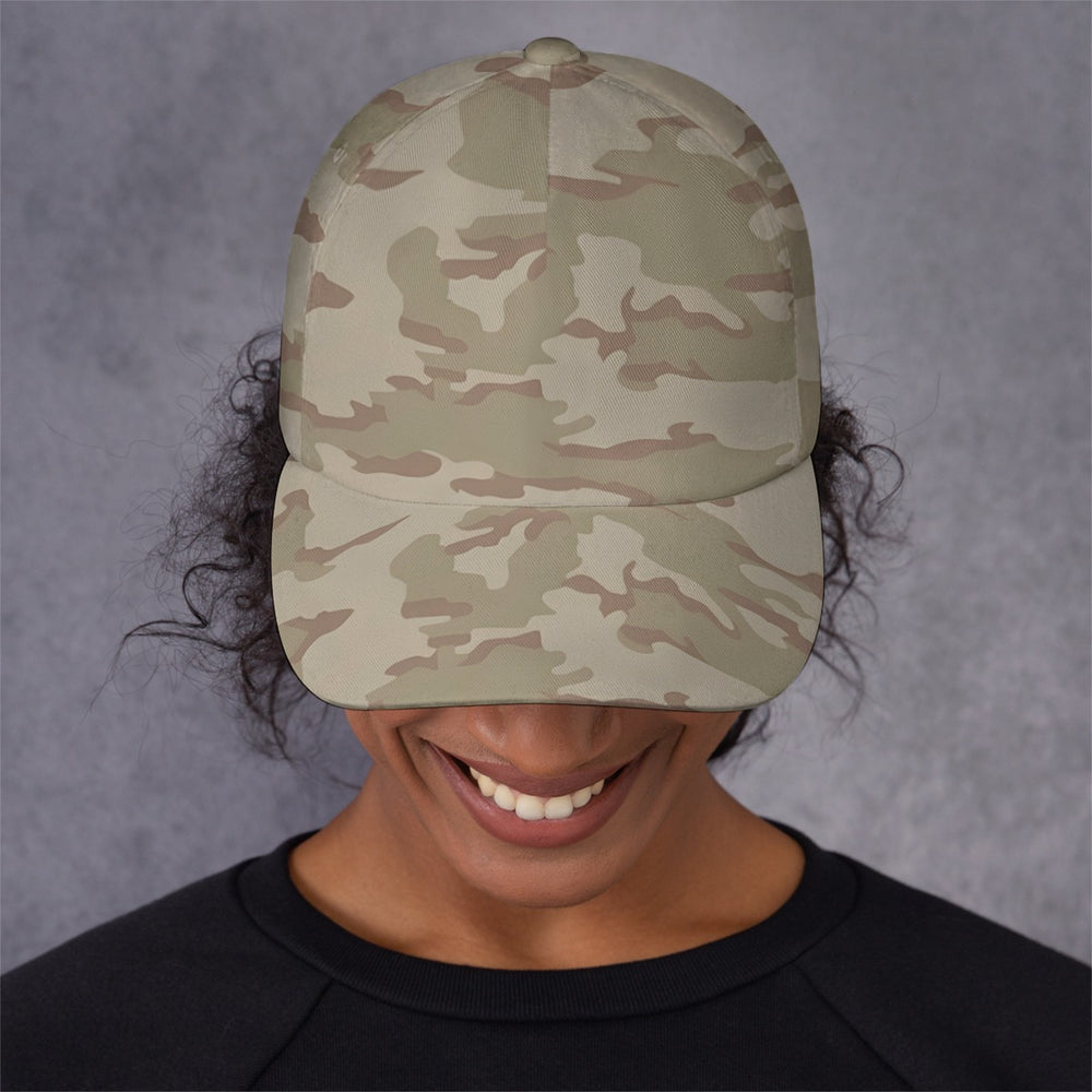 Belgian M1999 Desert Jigsaw Camo All-Over Print Peaked Cap With Box