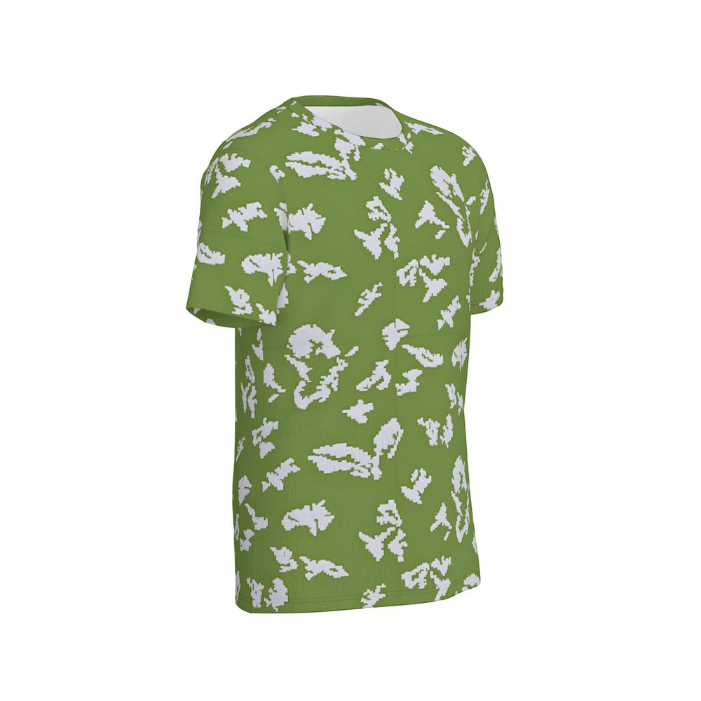 Russian Berezka Camo Men's O-Neck T-Shirt | 190GSM Cotton