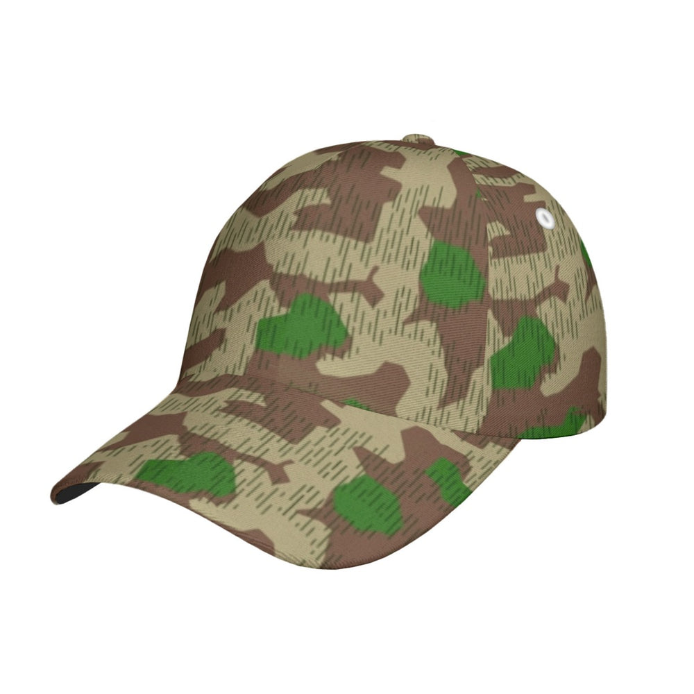 German Splittertarnmuster Camo Peaked Cap With Box
