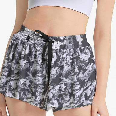 PRESS Camo Women's Sport Skorts Shorts with Pocket by Equippage.com (tennis skirt shorts) - Equippage.com