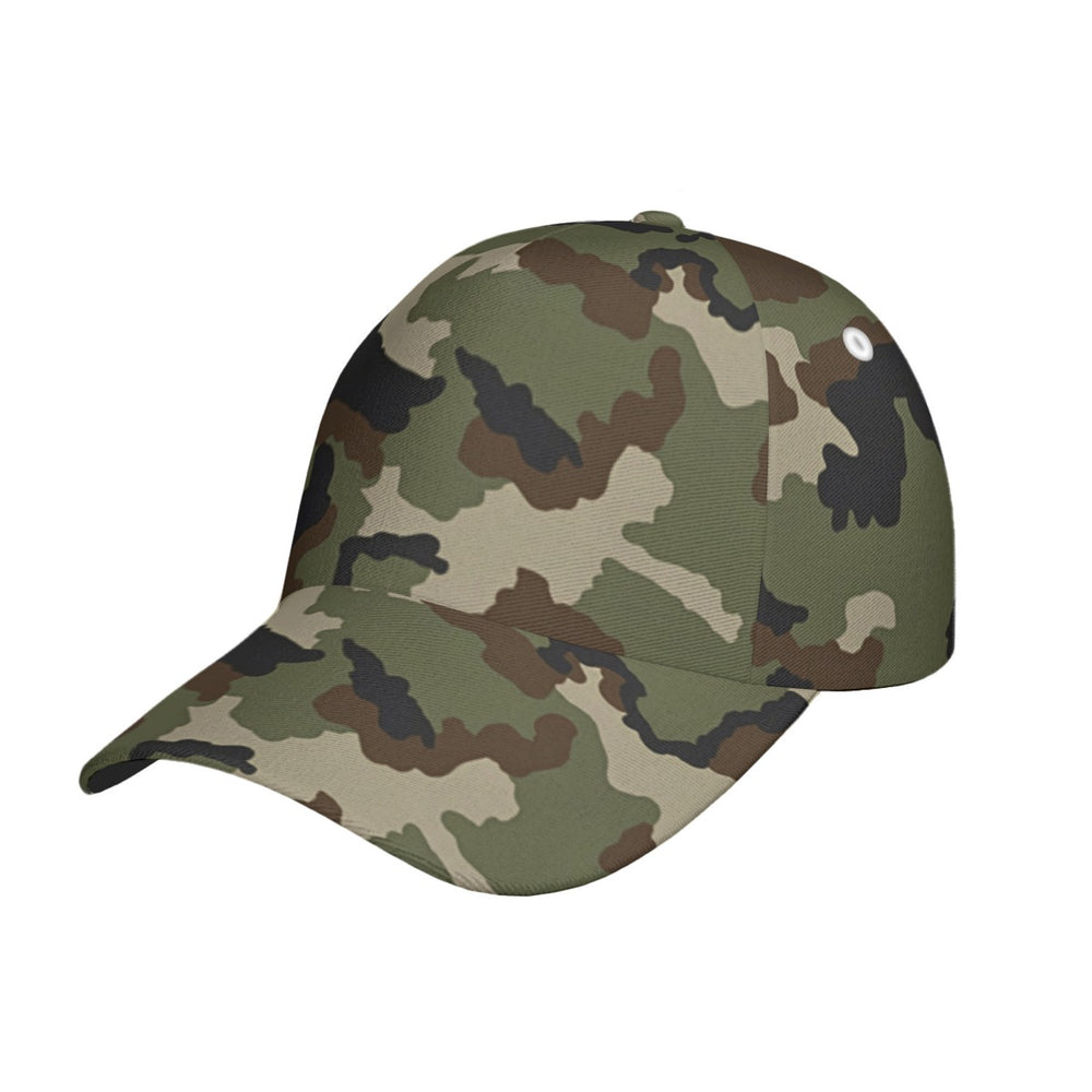 Irish DPM Woodland All-Over Print Peaked Cap With Box