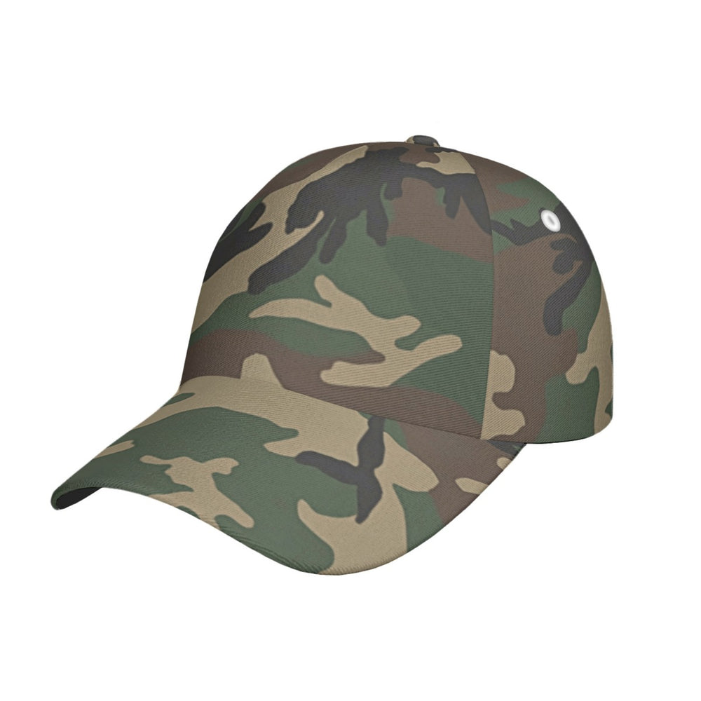 US M81 Woodland Camo Peaked Cap With Box