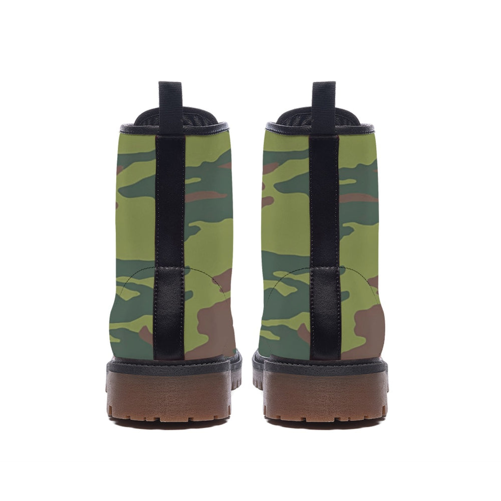 Russian Flora Camo Men's Martin Short Boots