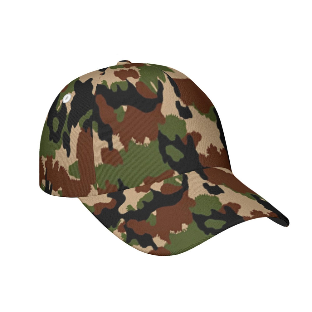 Swiss Taz 90 Woodland Camo Peaked Cap With Box - Equippage.com