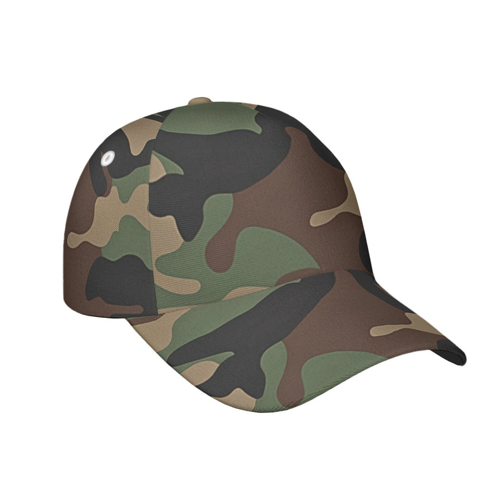 French CCE Camo All-Over Print Peaked Cap With Box