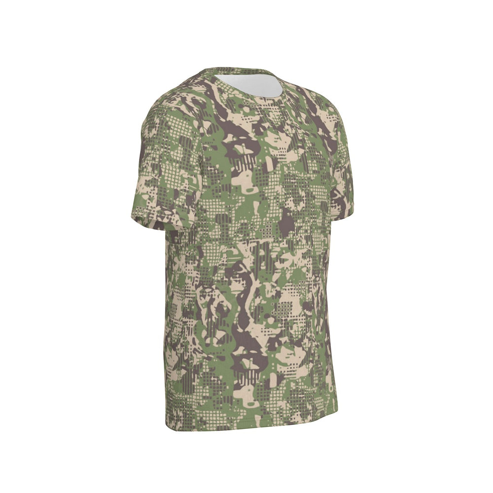 Ukrainian Predator Camo Men's O-Neck T-Shirt | 190GSM Cotton