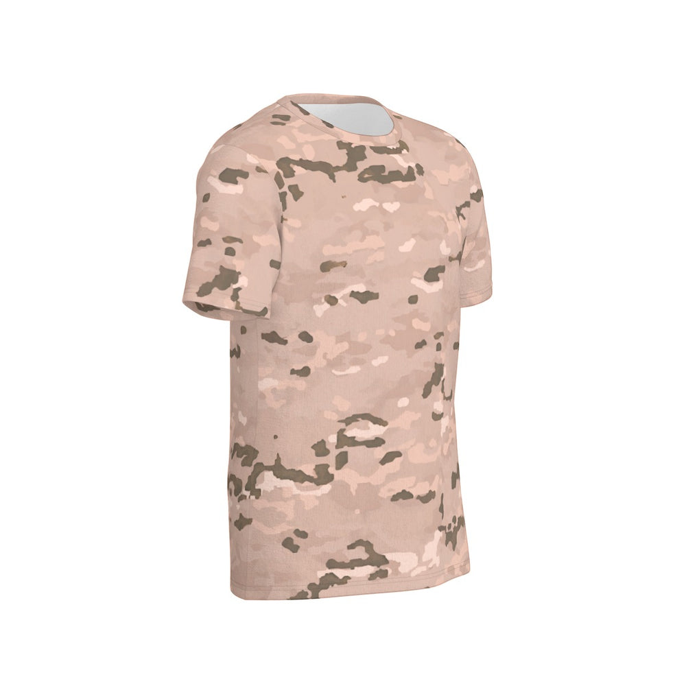 Spanish M09 Arido Camo Men's O-Neck T-Shirt | 190GSM Cotton