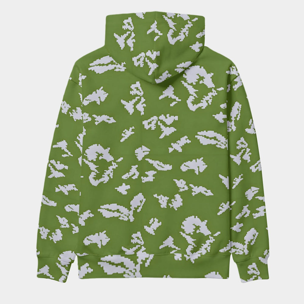 Russian Berezka Camo Men's Thicken Pullover Hoodie