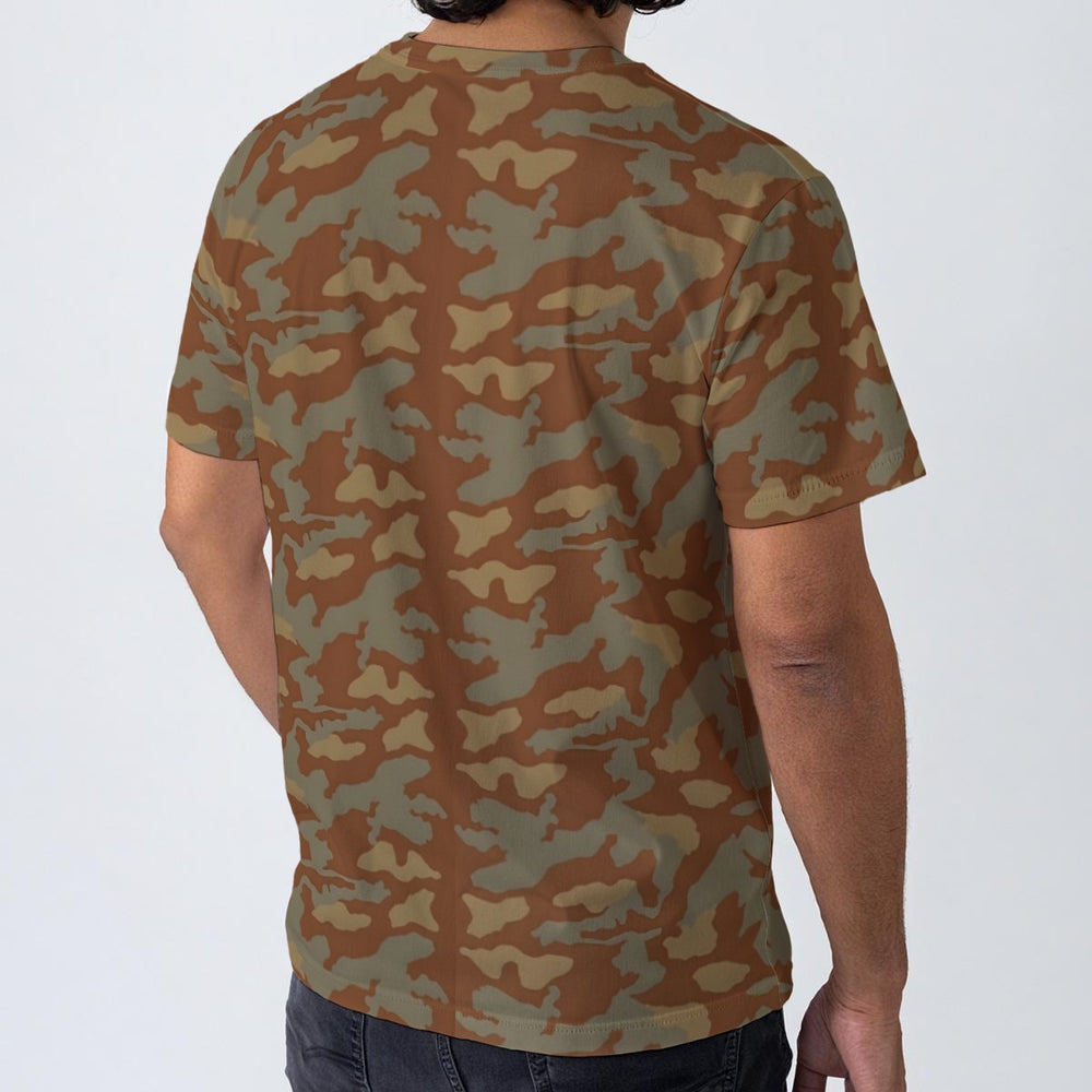 Italian Telo Mimetico Camo Men's O-Neck T-Shirt | 190GSM Cotton