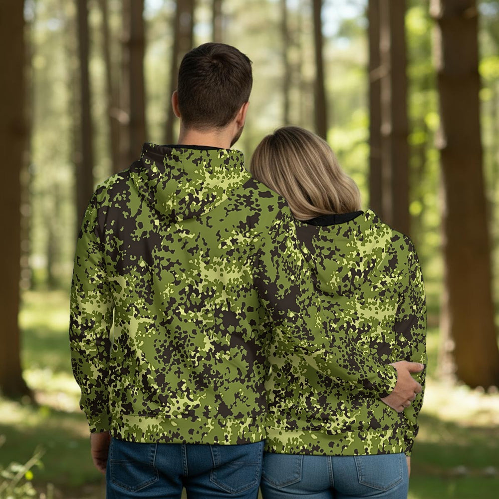 Danish M/84 Pletsløring All-Over Print Men's Thicken Pullover Hoodie
