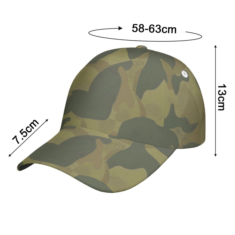 Belgian Moon and Balls All-Over Print Peaked Cap With Box