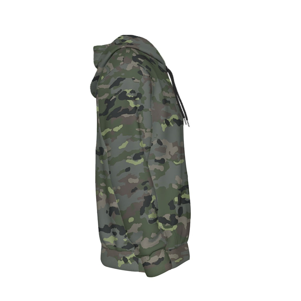 Spanish M09 Boscoso Camo Men's Thicken Pullover Hoodie