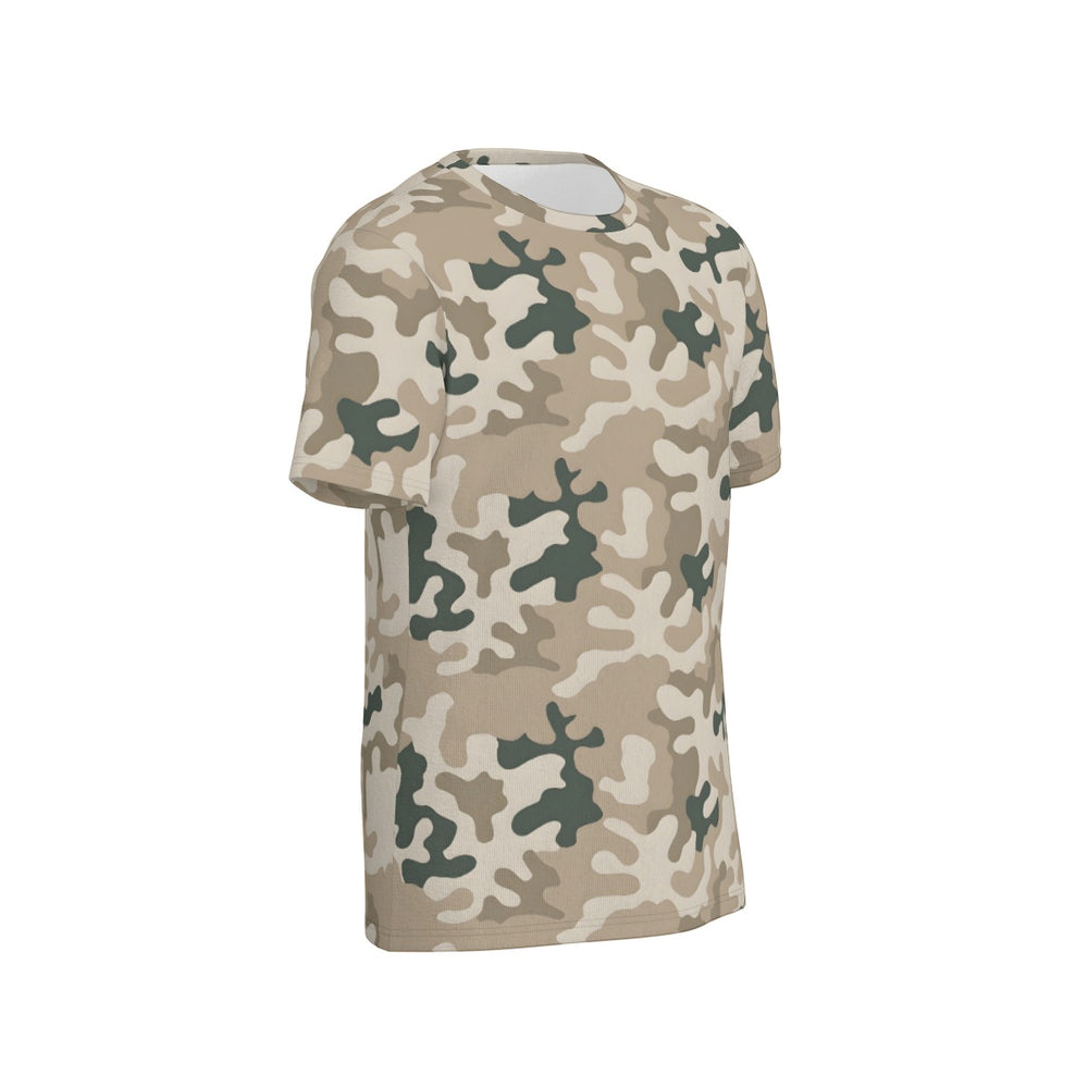 Polish WZ. 2000 Pustynna Camo Men's O-Neck T-Shirt | 190GSM Cotton