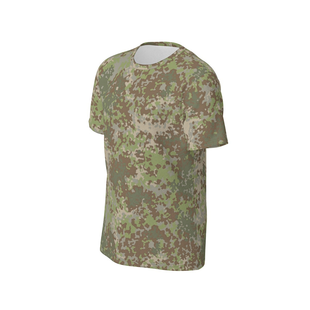 German Multitarn Camo Men's O-Neck T-Shirt | 190GSM Cotton