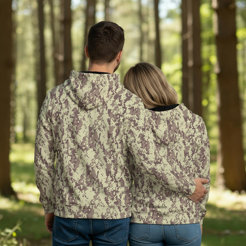 Estonian ESTDCU-M06 Desert Camo Men's Thicken Pullover Hoodie