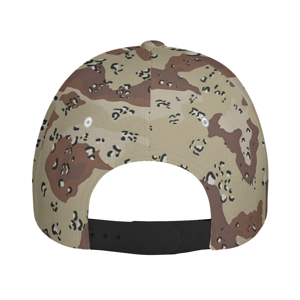 Chocolate Chip Desert Camo All-Over Print Peaked Cap With Box