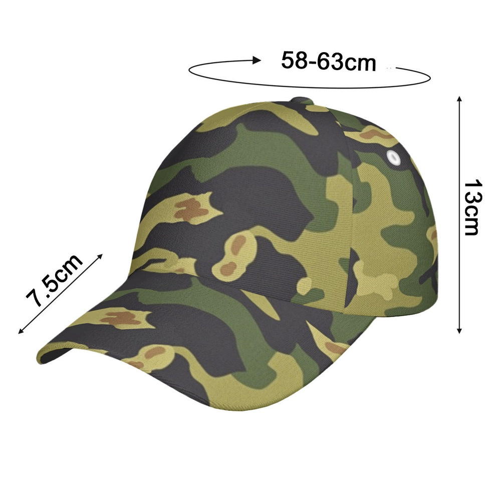 Czech Vz. 60 Salamander Camo Peaked Cap With Box