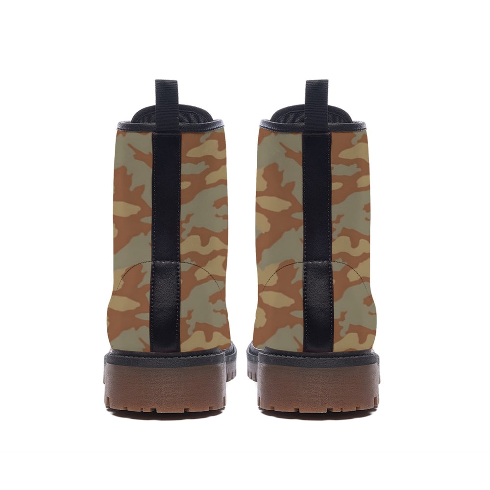 Italian Telo Mimetico Camo Men's Martin Short Boots