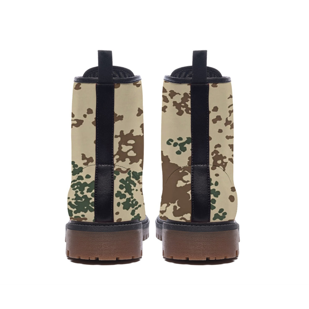 German Wüstentarn Camo Men's Martin Short Boots