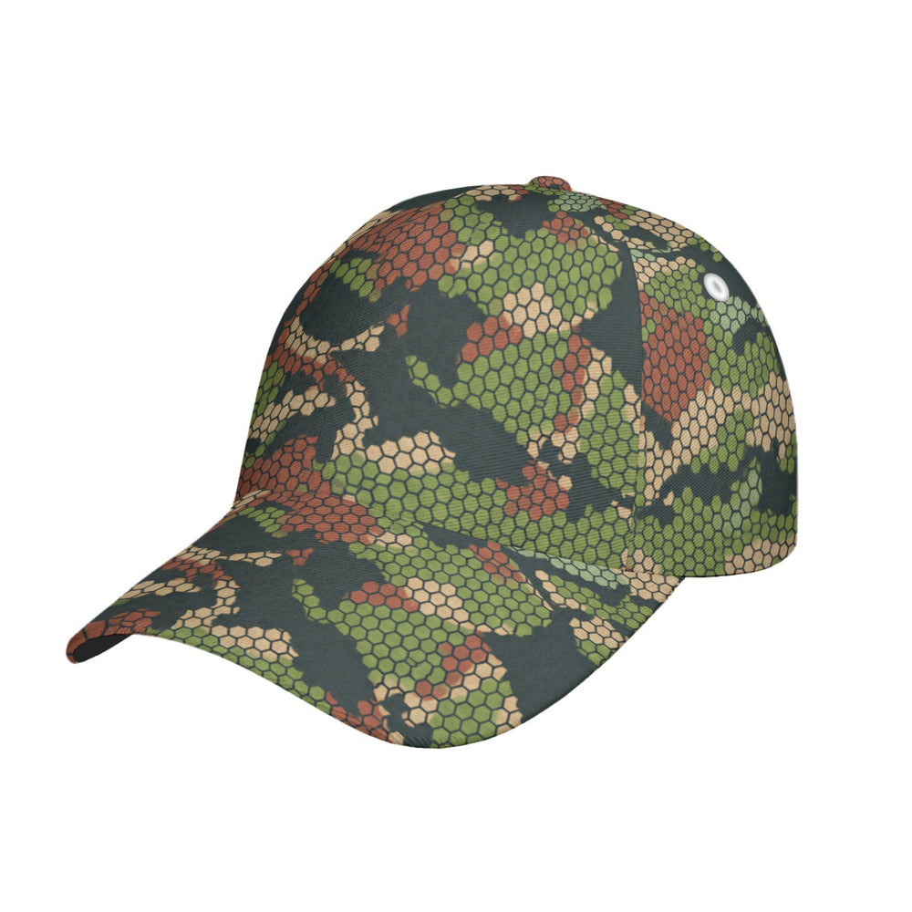 Colombian Chameleon Bicentennia All-Over Print Peaked Cap With Box
