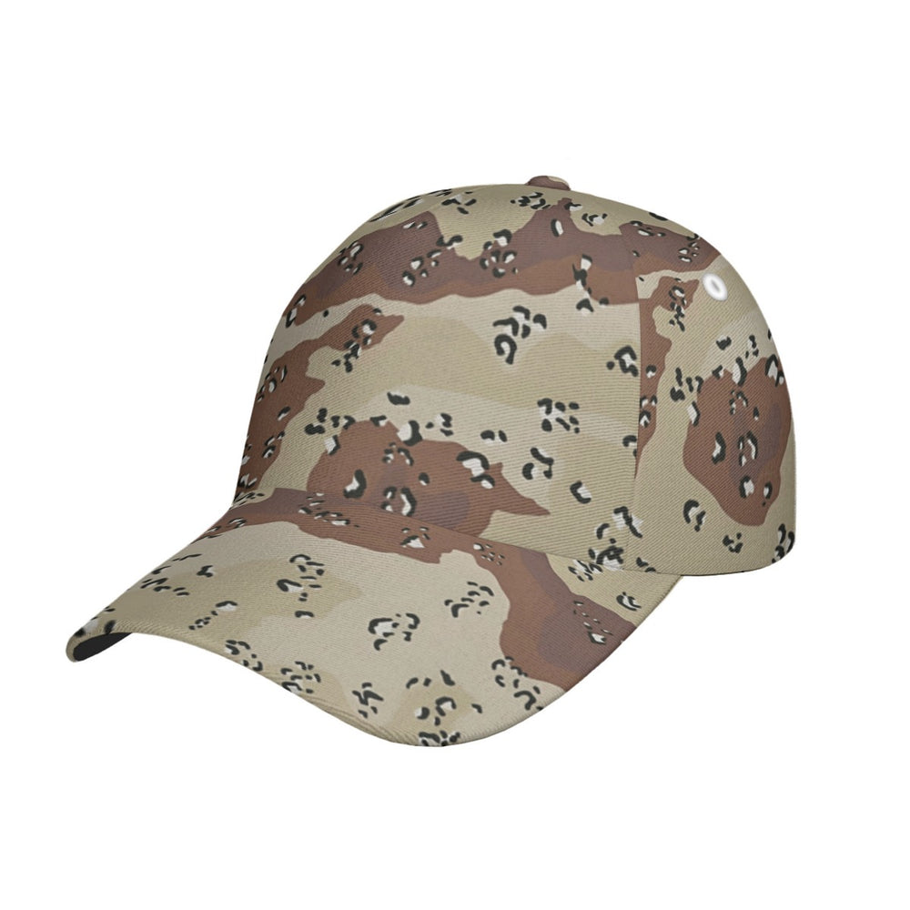 Chocolate Chip Desert Camo All-Over Print Peaked Cap With Box
