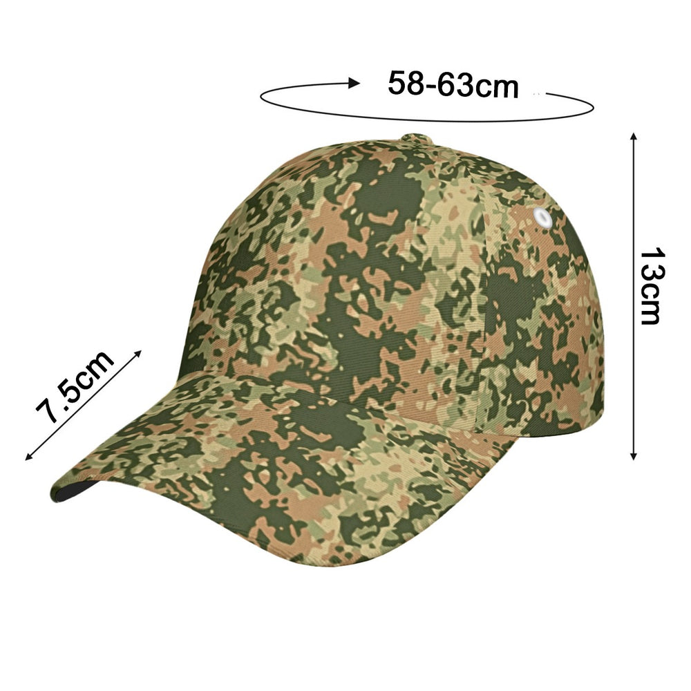 Dutch NFP Multitone Camo All-Over Print Peaked Cap With Box