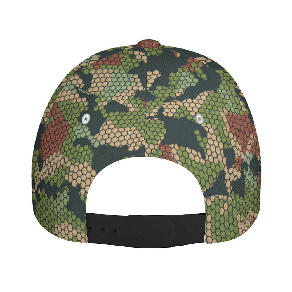 Colombian Chameleon Bicentennia All-Over Print Peaked Cap With Box
