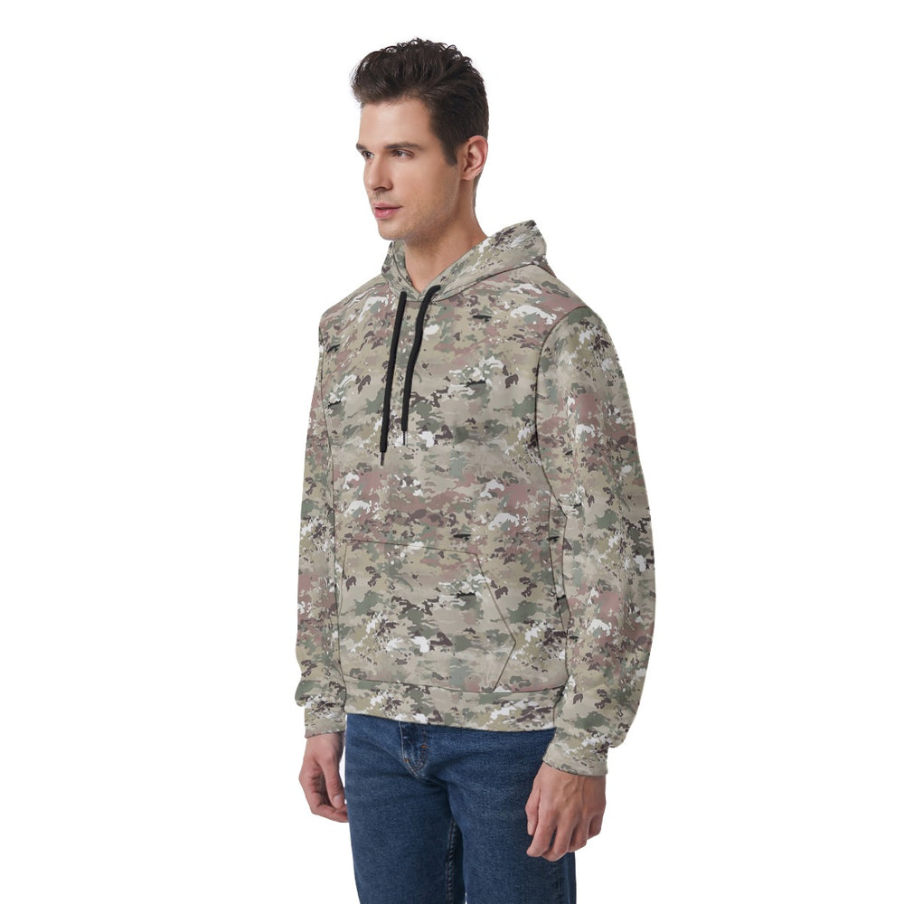 All-Over Print Men's Hoodie With Double-side Print Hood