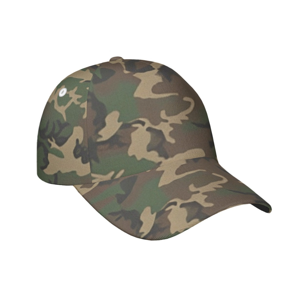 US M81 Woodland All-Over Print Peaked Cap With Box
