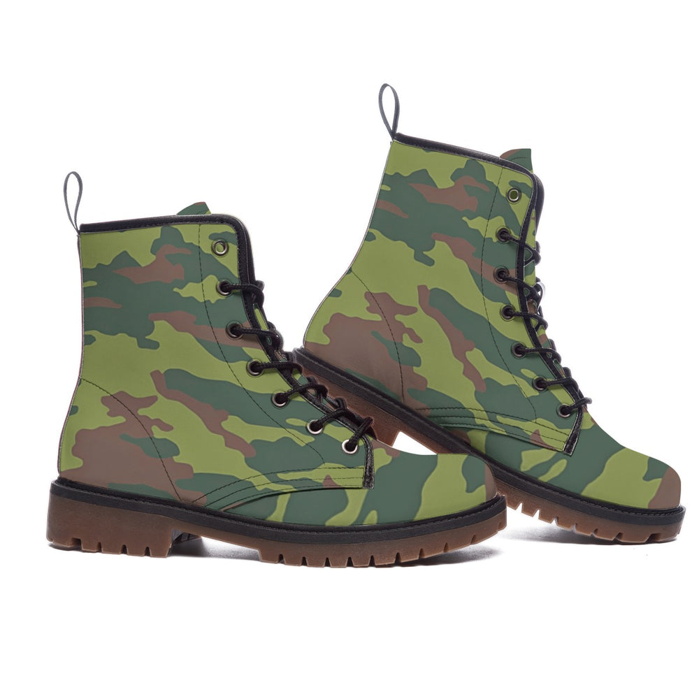Russian Flora Camo Men's Martin Short Boots