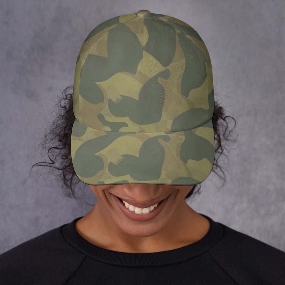 Belgian Moon and Balls All-Over Print Peaked Cap With Box
